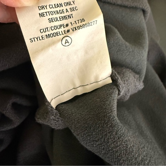 Vince High V-Neck Sheath Dress in Grey Size 2 - Picture 10 of 10